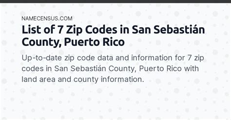 san sebastian zip code